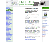 Tablet Screenshot of caravans.free-ad.co.uk